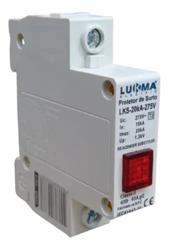 DISPOSITIVO DE PROTEÇÃO CONTRA SURTO DPS 15KA 275V BIVOLT Fanlux A