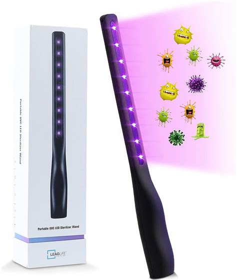 Leadlife Uv Light Sanitizer Travel Wand Uv Light Sanitizer Wand