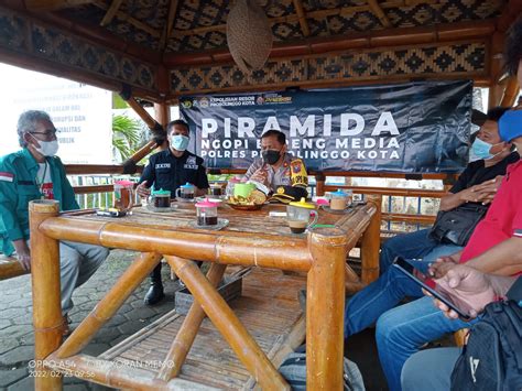 Ngopi Bareng Media Probolinggo Polri Perkuat Sinergitas Dengan