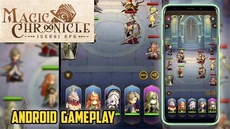 MAGIC CHRONICLE ISEKAI RPG Android Gameplay YouTube