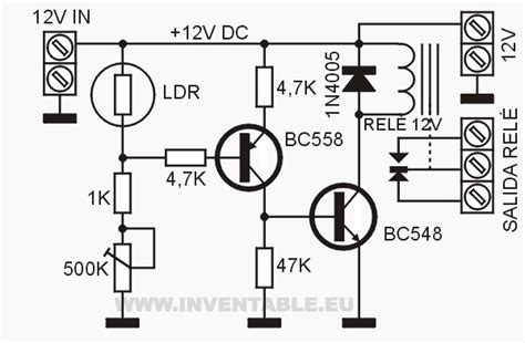 Célula fotoeléctrica muy simple con solo 2 transistores Inventable