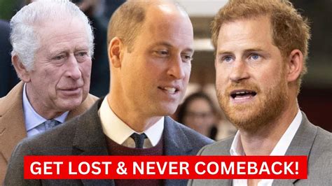 The End Furious King Charles William S Masterplan Dump Harry S