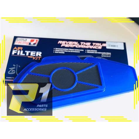 Air Filter Dual Kit Uma Racing Y Lc Nvx Rs Nmax Ego Solariz