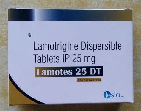 25mg Lemotrigine Dispersible Tablet At Rs 55box Lamotrigine Tablets In Pune Id 2853138590388