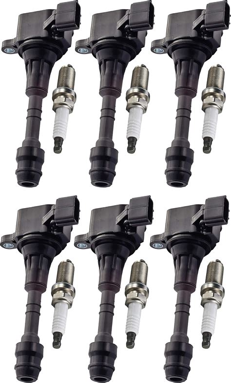 Amazon Set Of 6 Ignition Coil Packs Spark Plugs Fits For 3 5 V6