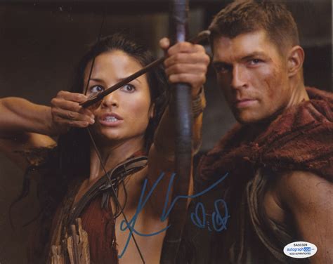 Katrina Law Spartacus Signed Autograph 8x10 Photo ACOA | Outlaw Hobbies