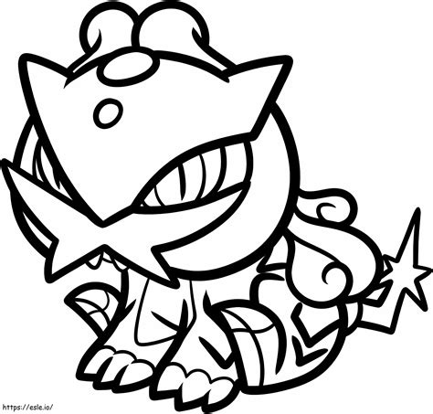 Raikou Chibi Coloring Page