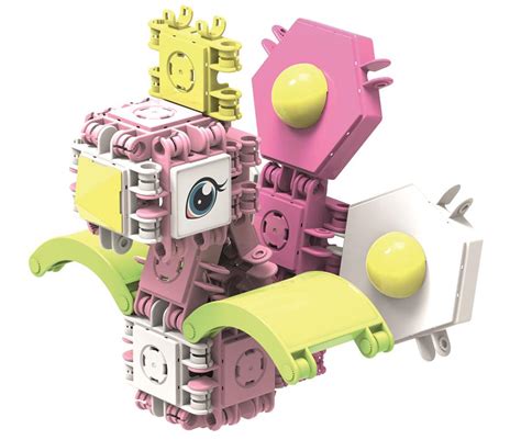 805002 CLICFORMERS Blossom Set 100 elementów Klocki edukacyjno