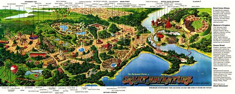 Theme Park Maps | Theme park map, Greatest adventure, Adventure map