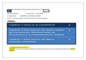 Guia Bioestad Stica Guia De Ejercicios Guia De Estudio Unidad Ii