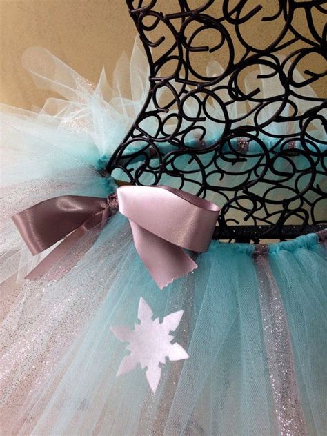 Ice Princess Custom Pixie Length 9 Inch Tutu Running Tutu Frozen Inspired Disney Princess