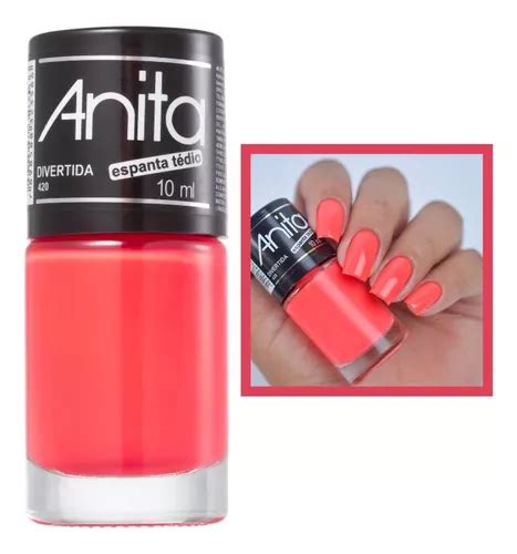 Esmalte Anita Coleção Espanta Tédio Neon Fosco Vegano 10ml MercadoLivre