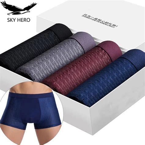 Pcs Calcinha Masculina Lote Cueca Pacote Boxers Roupa Ntima Slip