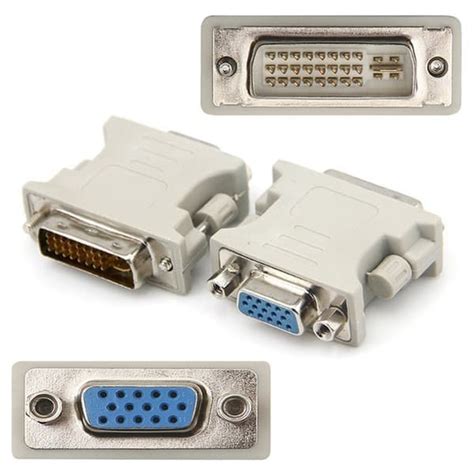 Jual Converter Dvi To Vga Adapter Connector Pin Konverter Konektor