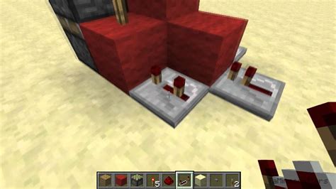 Minecraft Redstone Tutorials Vertical Piston Expander Youtube