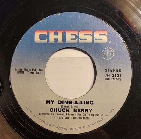 Chuck Berry - My Ding-A-Ling | Releases | Discogs