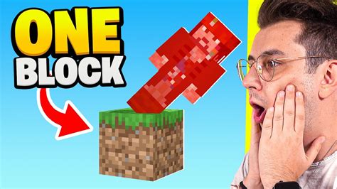 SOPRAVVIVERE Su UN BLOCCO Di MINECRAFT One Block Minecraft ITA