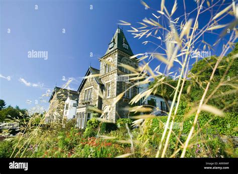 The Old Tarn Howes Hotel Hawkshead Lake District Uk Stock Photo Alamy