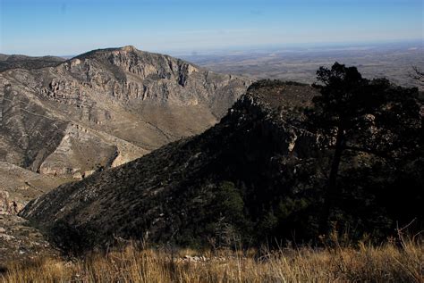 Texas Mountain Trail Daily Photo: View along the Guadalupe Peak Trail ...