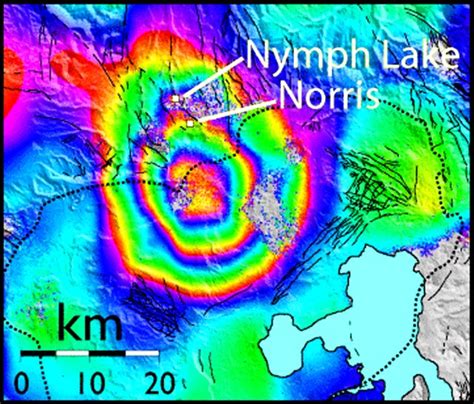 Yellowstone Volcano Eruption Radius