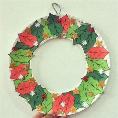 Manualidades navideñas con platos desechables Christmas crafts for