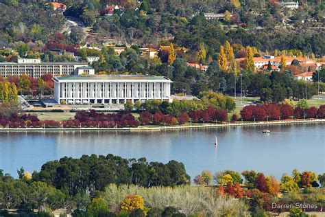 lake burley griffin canberra  darren stones redbubble