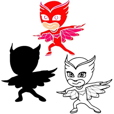 Owlette Svg