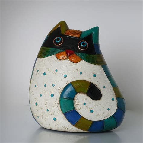 Handmade Cats Cat Art Ceramic Cat Decor Ceramic Cats Cat Etsy