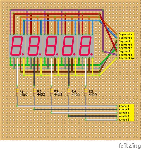 7 Segment Led Display Driver With Ada On Stm32f4 Discovery