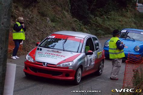 Clemençon Benjamin Fouret Jessica Peugeot 206 XS Rallye Régional