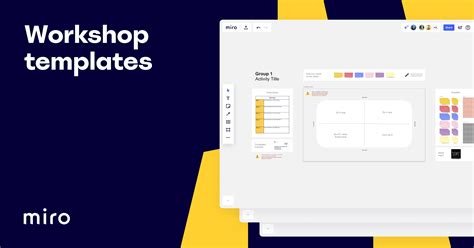 Free Workshop Templates Examples Miro