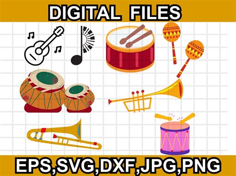 Musical Instruments Svg Musical Instruments Png Musical Instruments ...