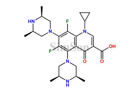 Orbifloxacin EP Impurity A CAS No NA Simson Pharma Limited