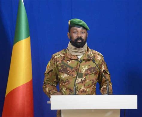 ActuNiger Mali le président de la transition a échappé à une