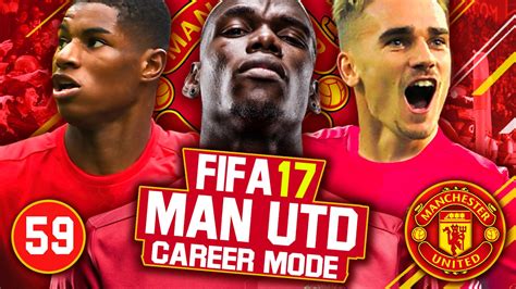 FIFA 17 Career Mode Manchester United 59 Champions League Struggles