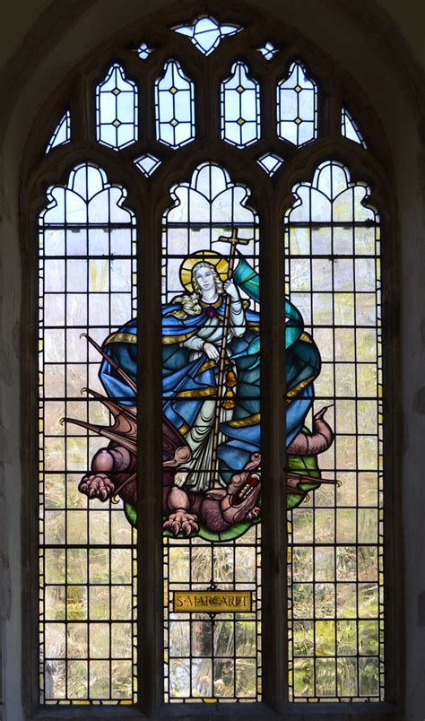 Stained Glass Window St Margaret S Church Hothfield Ken Flickr