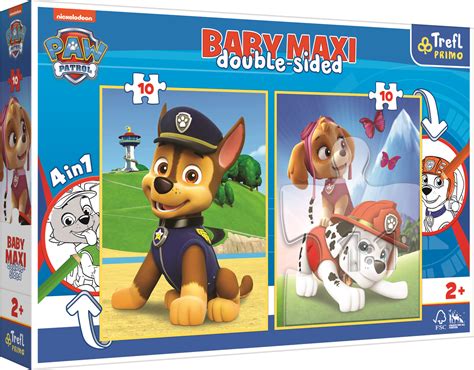 2 Puzzles Baby Maxi Puzzle Paw Patrol Puzzle Online Kaufen