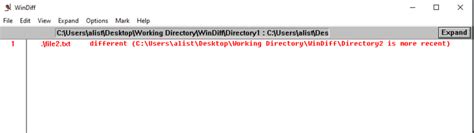 How To Use Windiff To Compare Files