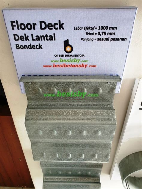 Jual Surabaya Jual Floor Deck Dek Lantai Bondeck Bondek Bondex Cor