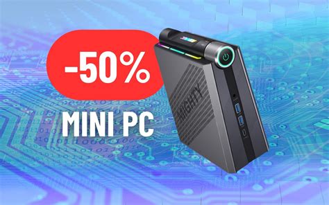 Mini PC Potentissimo Con I9 512GB Di SSD E 16GB Di RAM Al 50 DI