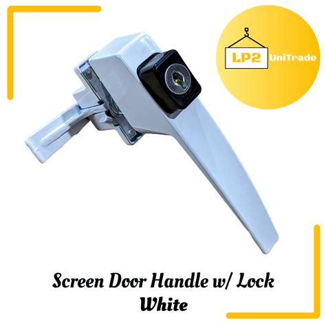 Screen Door Lock Handle Screen Door Lock With Handle Screen Door