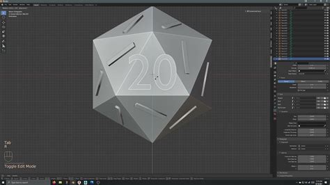 Quickly Number Your Own Custom Dice In Blender YouTube