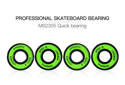 Cheap Packing Customized High Speed Ball Abec 9 Skateboard Bearings