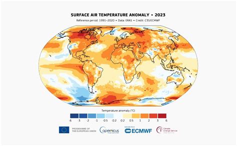 2023 Je Najtoplija Godina U Povijesti Mjerenja S Globalnom