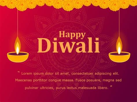 Diwali Presentation Template For PowerPoint and Google Slides