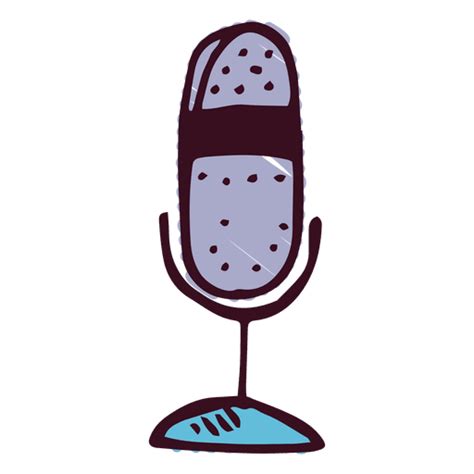 Microphone Doodle Icon Png And Svg Design For T Shirts