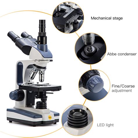 Snapklik Trinocular Compound Microscope Sw T X X