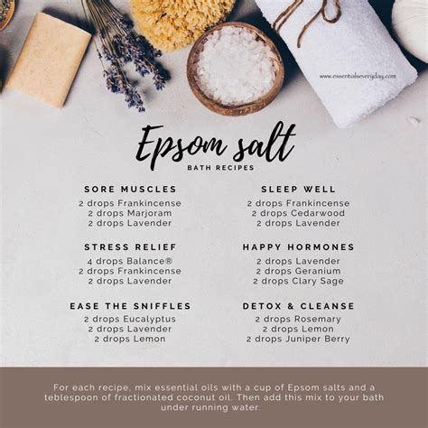 Epsom Salt Bath For Cold And Flu Recipe Artofit