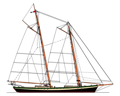 Pilot Schooner 60 Study Plans Parker Marine Enterprises