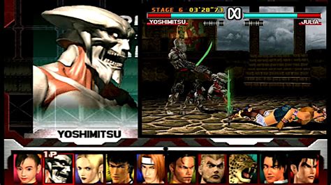 Tekken 3 Yoshimitsu Ps1 No Commentary Youtube